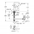 Змішувач для раковини L-розміру Grohe Essence New (32628AL1) - Фото 2